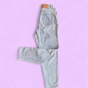 Vintage 80s/90s Gitano High Waisted Mom Jeans Light Wash